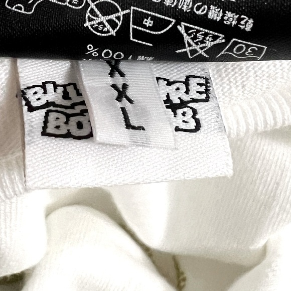 BILLIONAIRE BOYS CLUB CLASSIC ARCH WHITE & GOLDEN YELLOW LOGO TEE - Picture 5 of 9